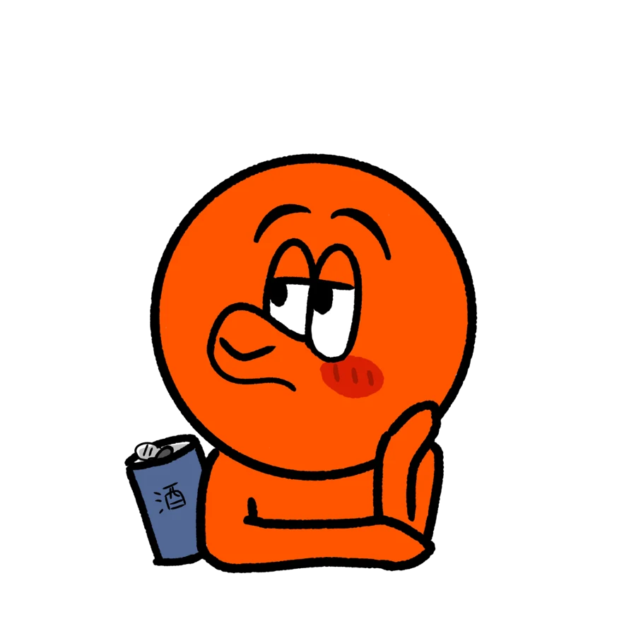 おじタコのイラスト