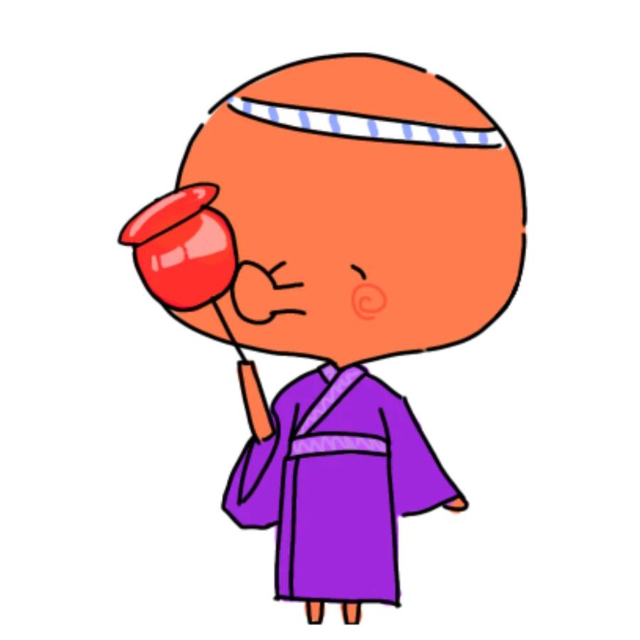 おじタコのイラスト